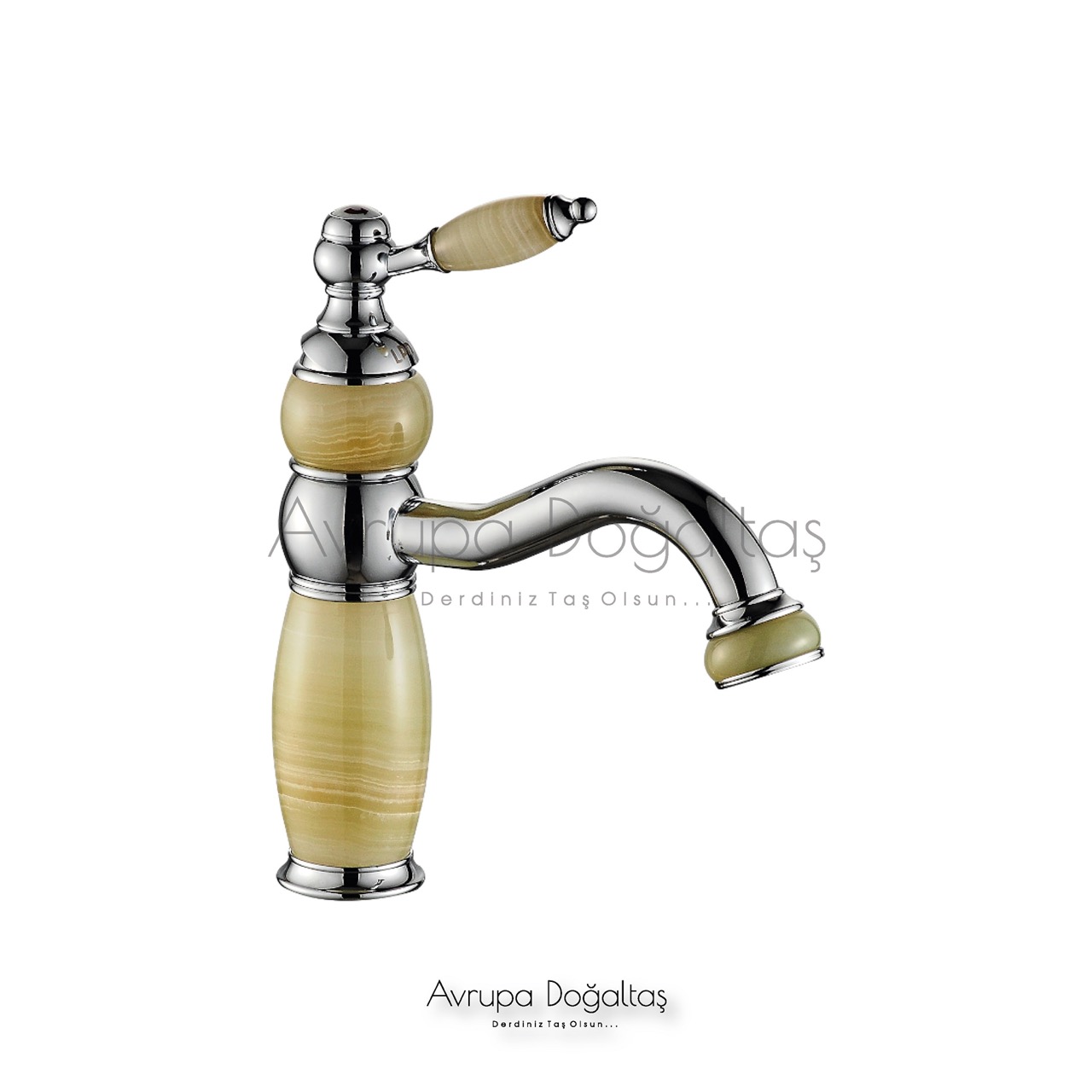 Elite Lavabo Bataryası Krom (Kısa)