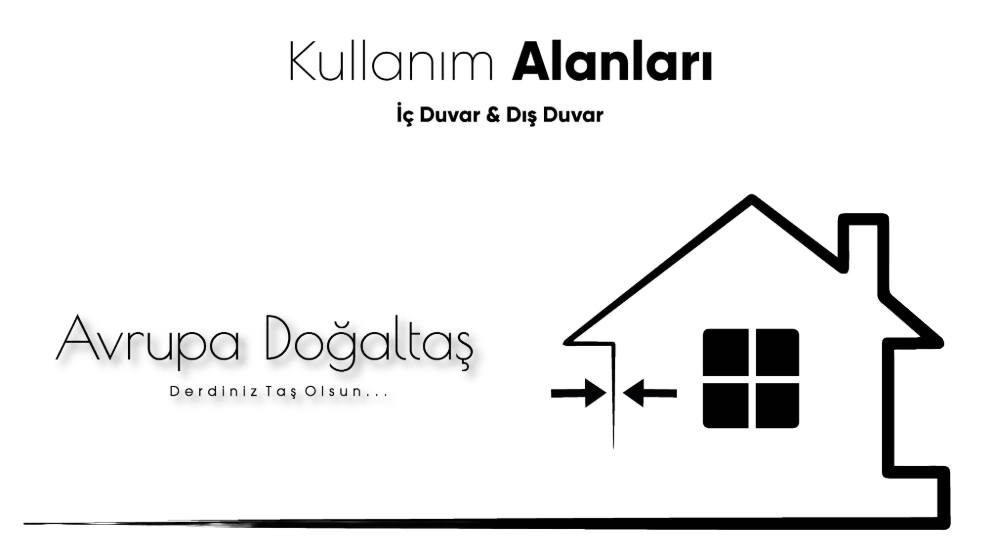 Patlatma Doğal Taş Beyaz-Noche 23x48mm
